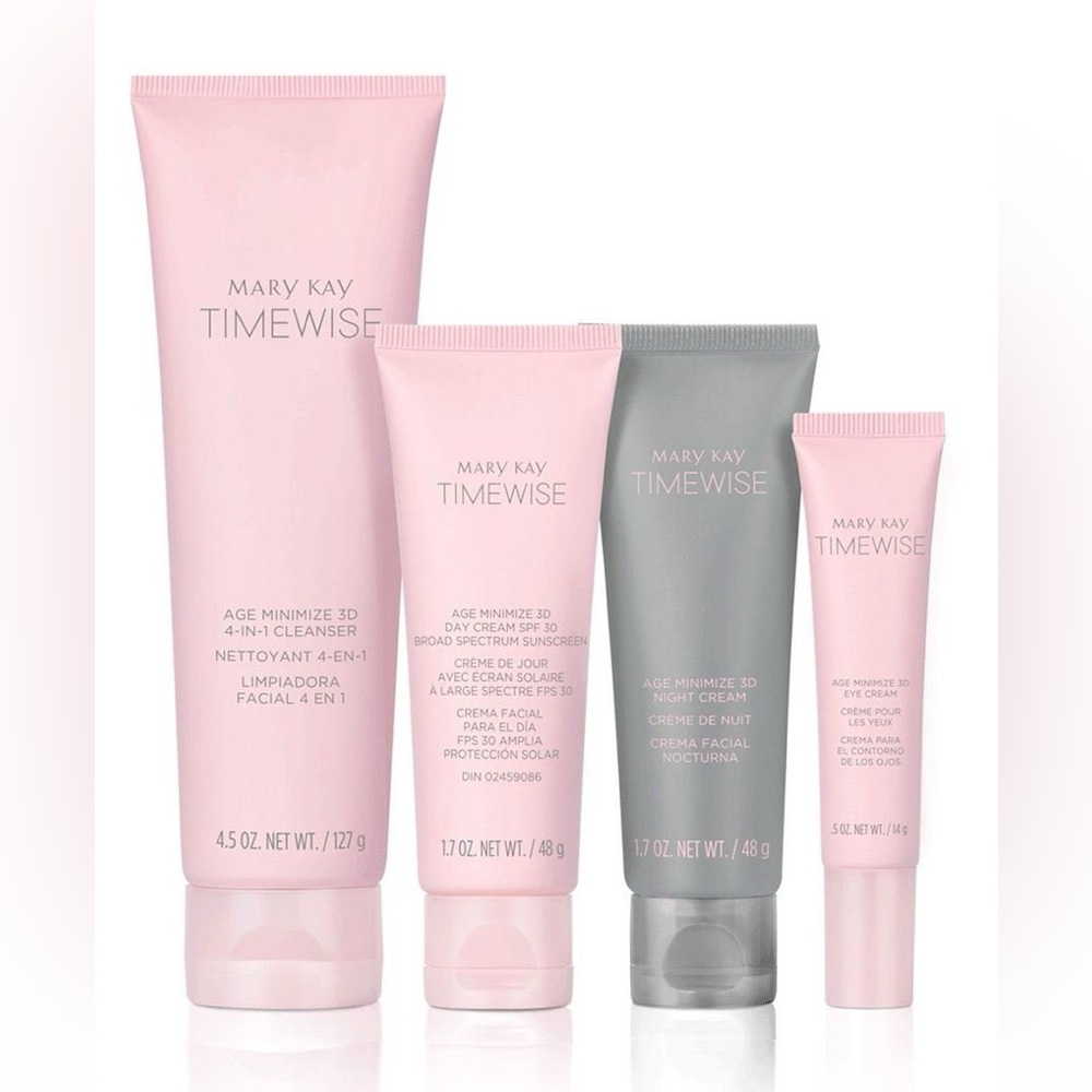Mary Kay Timewise Age Minimize 3D skincare set (Normal to Dry Skin)